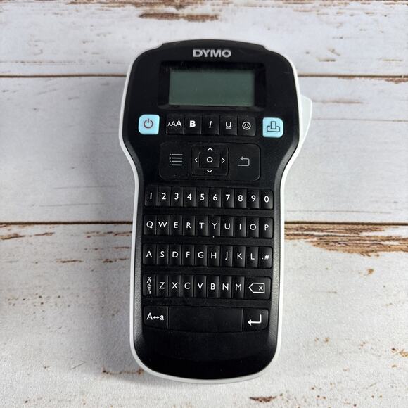 DYMO LabelManager 160 Label Maker | Black LMR-160 | Tested | Portable QWERTY - Picture 1 of 4